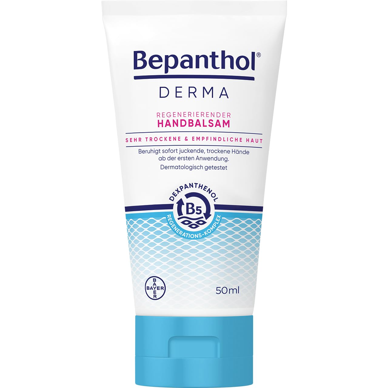 bepanthen-bepanthol-derma-handbalsam-regenerierende-handpflege-50-ml image 1