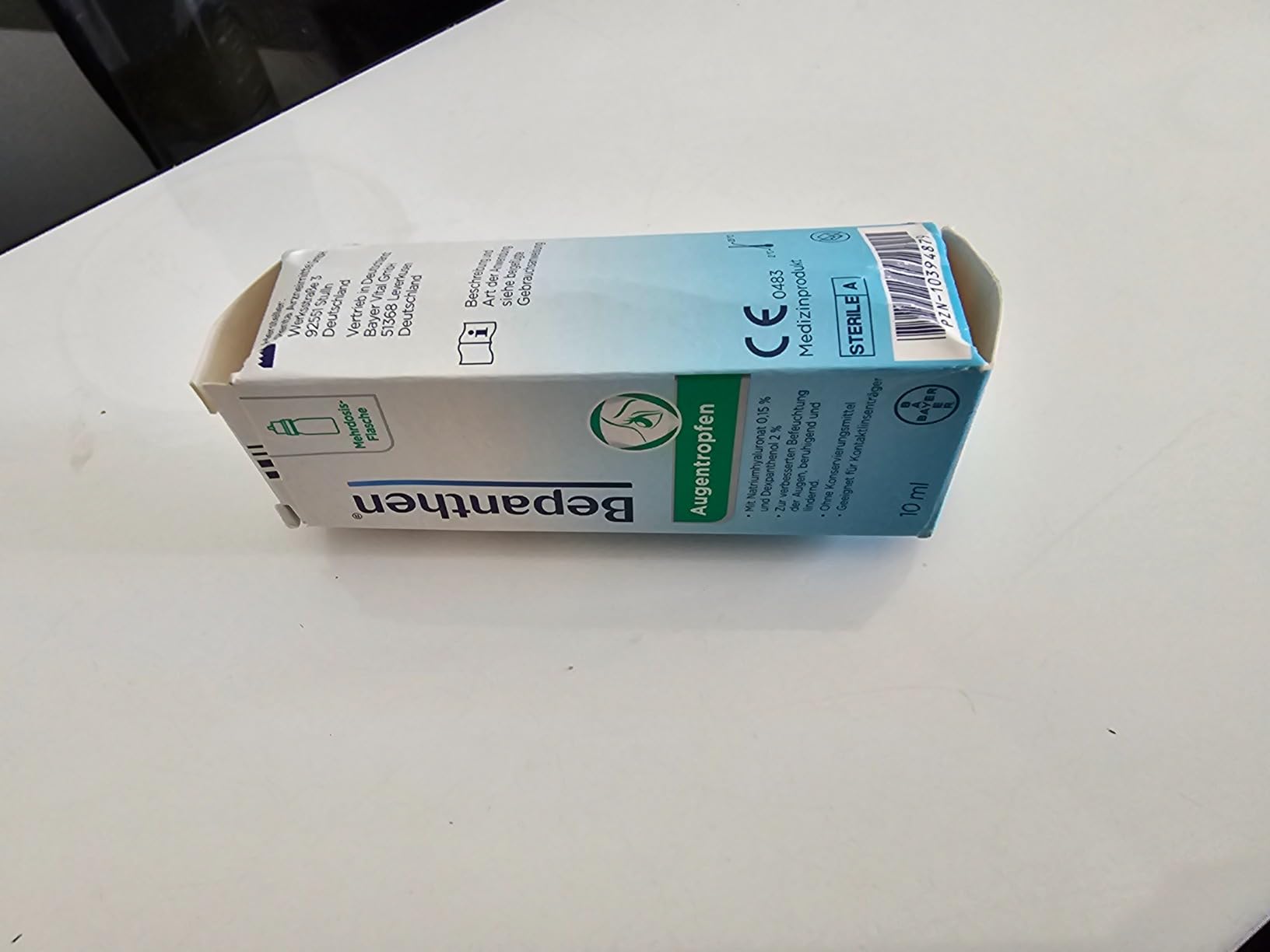 Top für empfindliche Augen