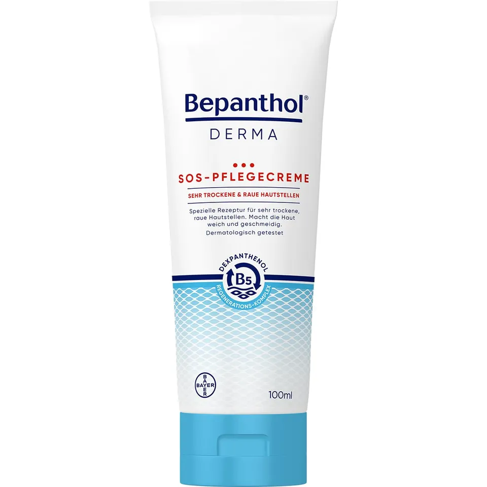 bepanthen-bepanthol-derma-sos-pflegecreme-feuchtigkeitscreme-f-r-sehr-trockene-h image 1