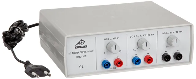 3b-scientific-u8521400-230-dc-netzger-t-450-v-hochspannungsnetzteil-f-r-physikun image 1
