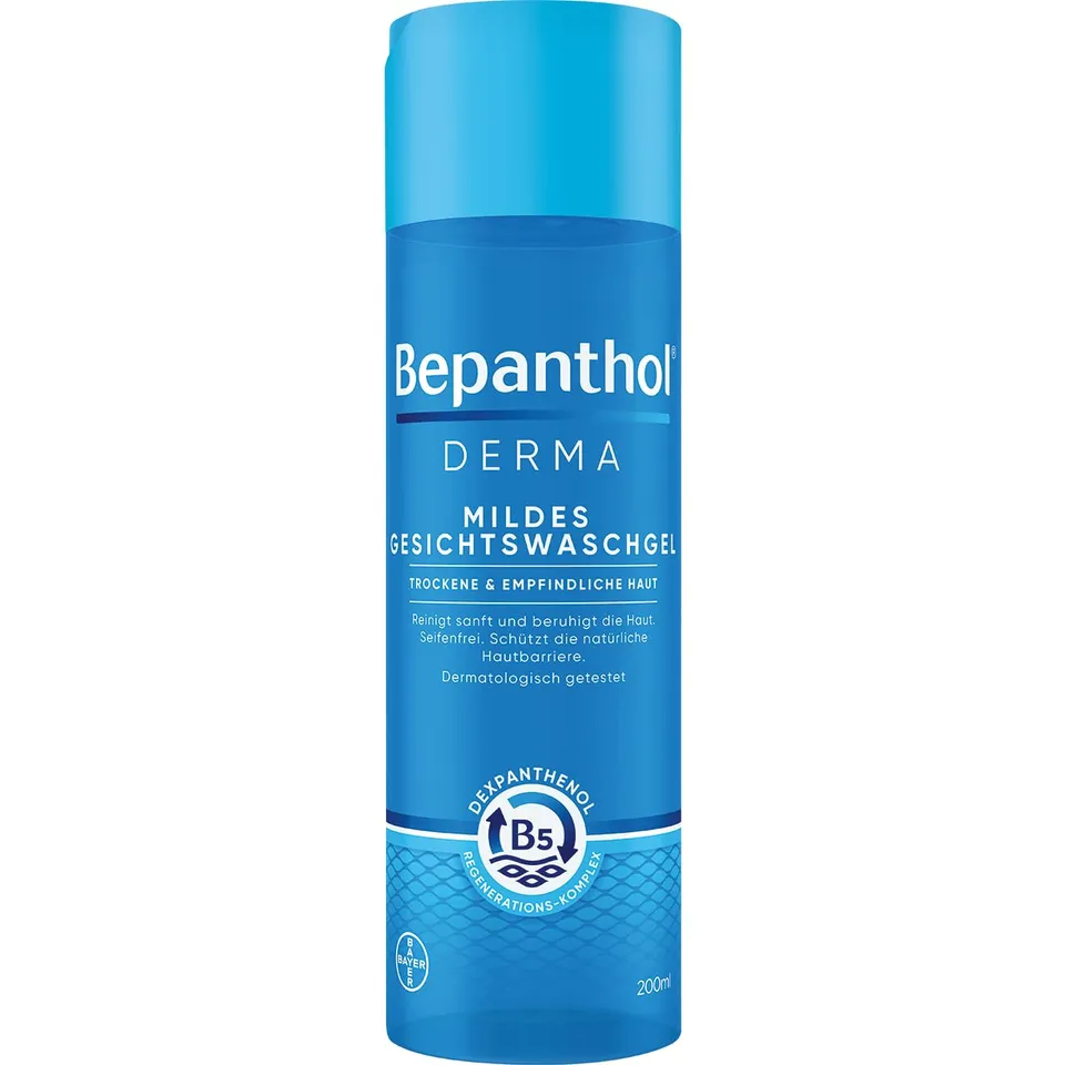 bepanthen-bepanthol-derma-mildes-gesichtswaschgel-200-ml-seifenfrei image 1