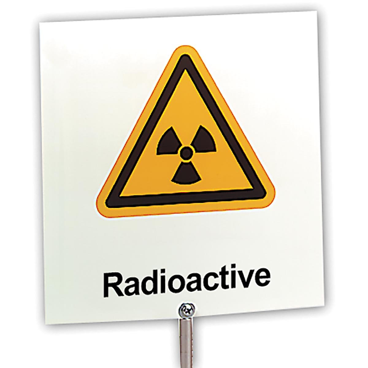 3b-scientific-u8483218-warnschild-radioaktivit-t-aufsteller-210-x-300-mm image 1
