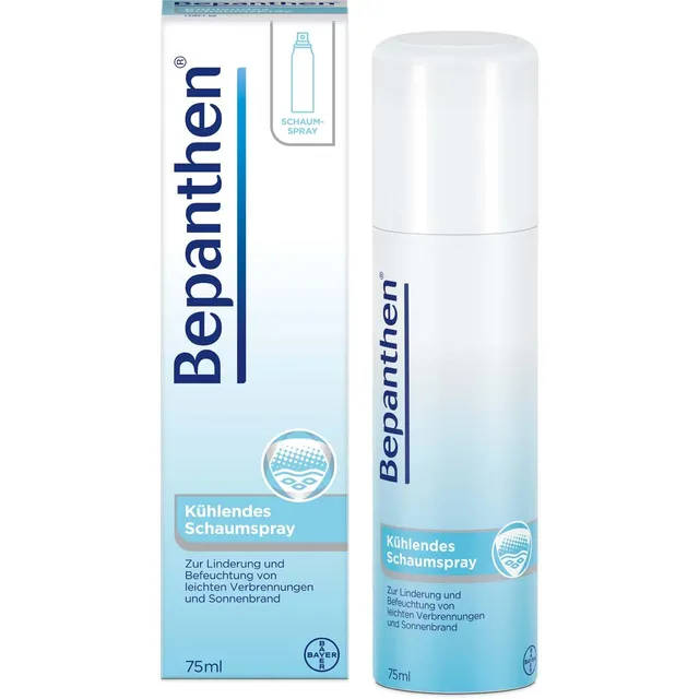 bepanthen-k-hlendes-schaumspray-75-ml-bei-sonnenbrand-und-leichten-verbrennungen image 1