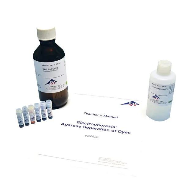 3b-scientific-set-elektrophorese-agarose-farbtrennung-lehrmaterial image 1