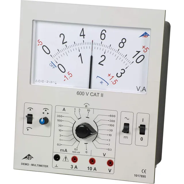 3b-scientific-u8557160-demo-multimeter-analog-cat-ii-600v-259x297x125-mm image 1