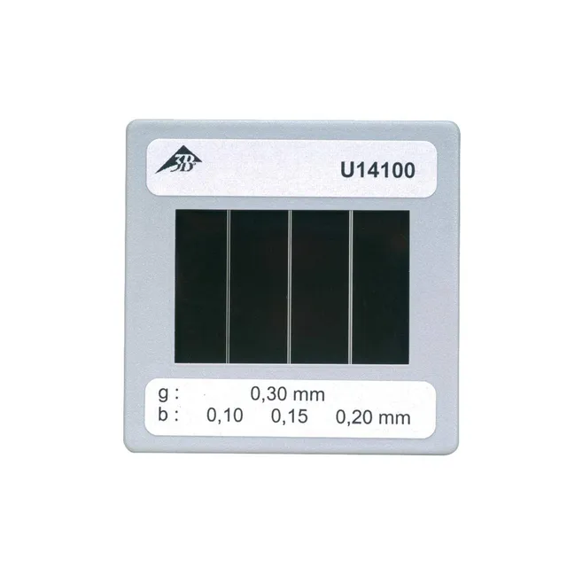 3b-scientific-u14100-membran-mit-3-doppelschlitzen-50x50-mm image 1