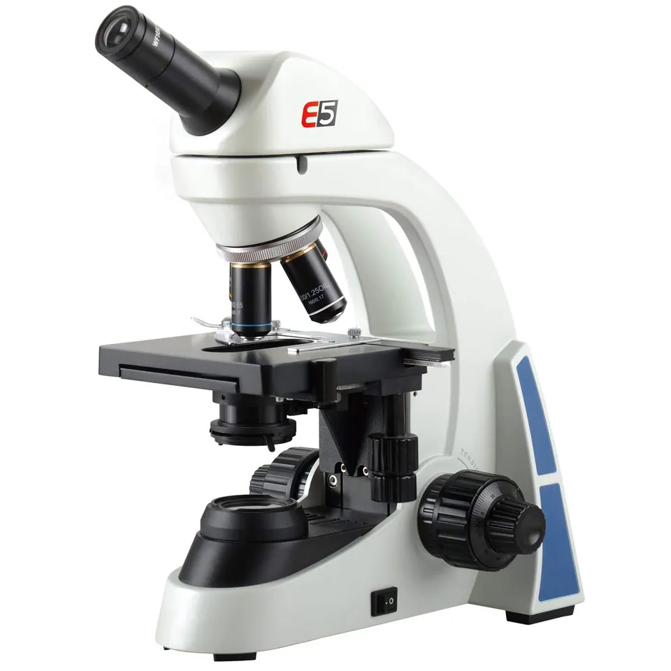 3b-scientific-me5-monokulares-mikroskop-e5-40x-1000x-led image 1