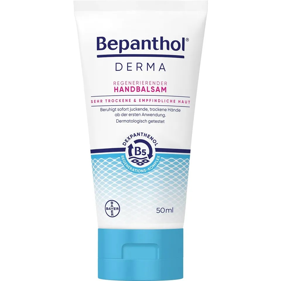 bepanthen-bepanthol-derma-handbalsam-regenerierende-handpflege-50-ml image 1