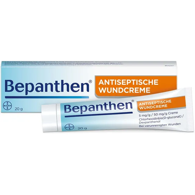 bepanthen-antiseptische-wundcreme-20g-schutz-vor-wundinfektion-mit-chlorhexidin image 1