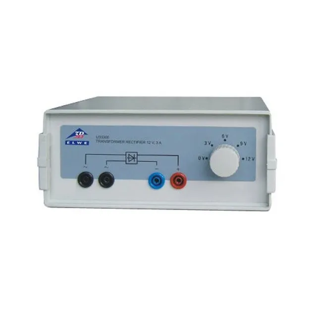 3b-scientific-u33300-230-transformator-mit-gleichrichter-3v-6v-9v-12v-3a image 1