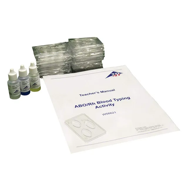 3b-scientific-simulierte-ab0-rh-blutgruppenbestimmung-testset image 1