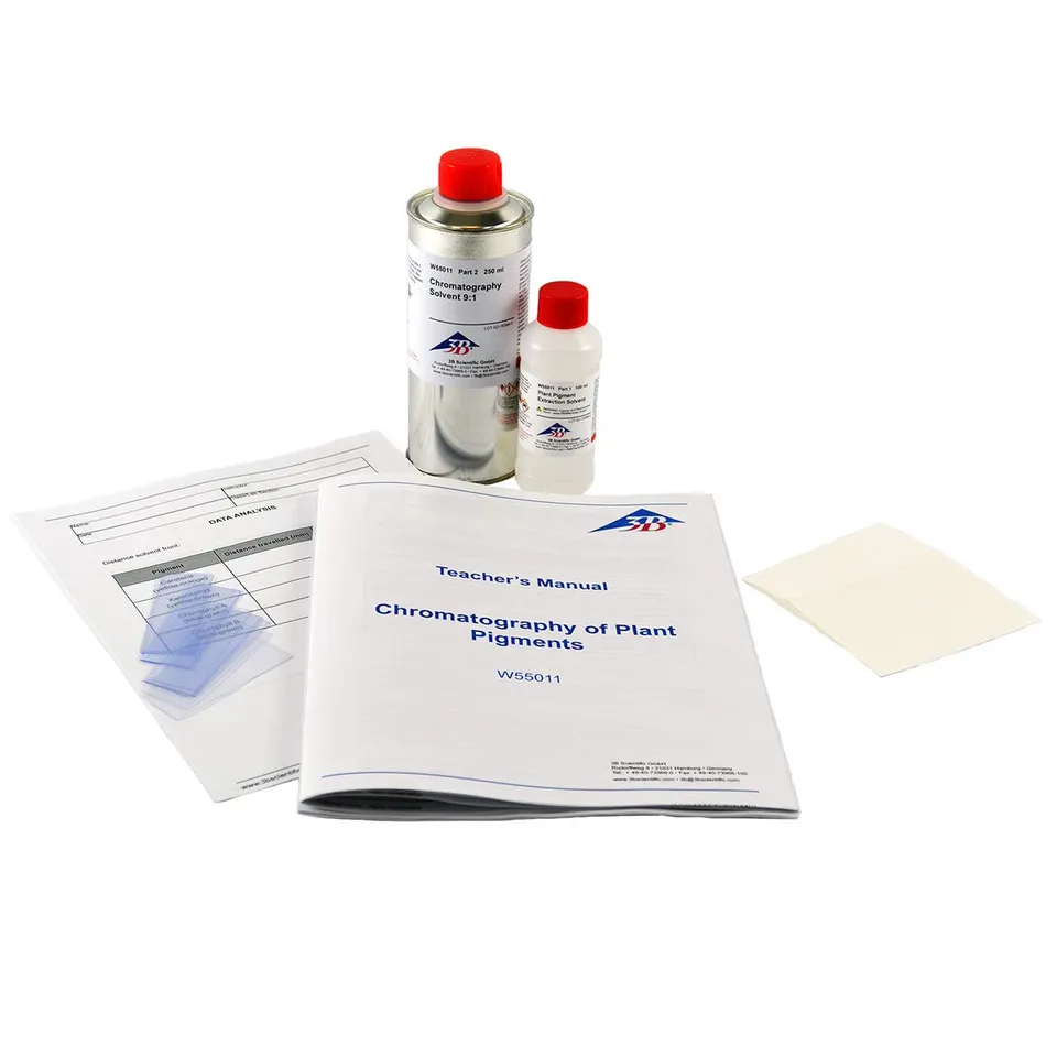 3b-scientific-lehrmaterial-chromatographie-von-pflanzenpigmenten image 1