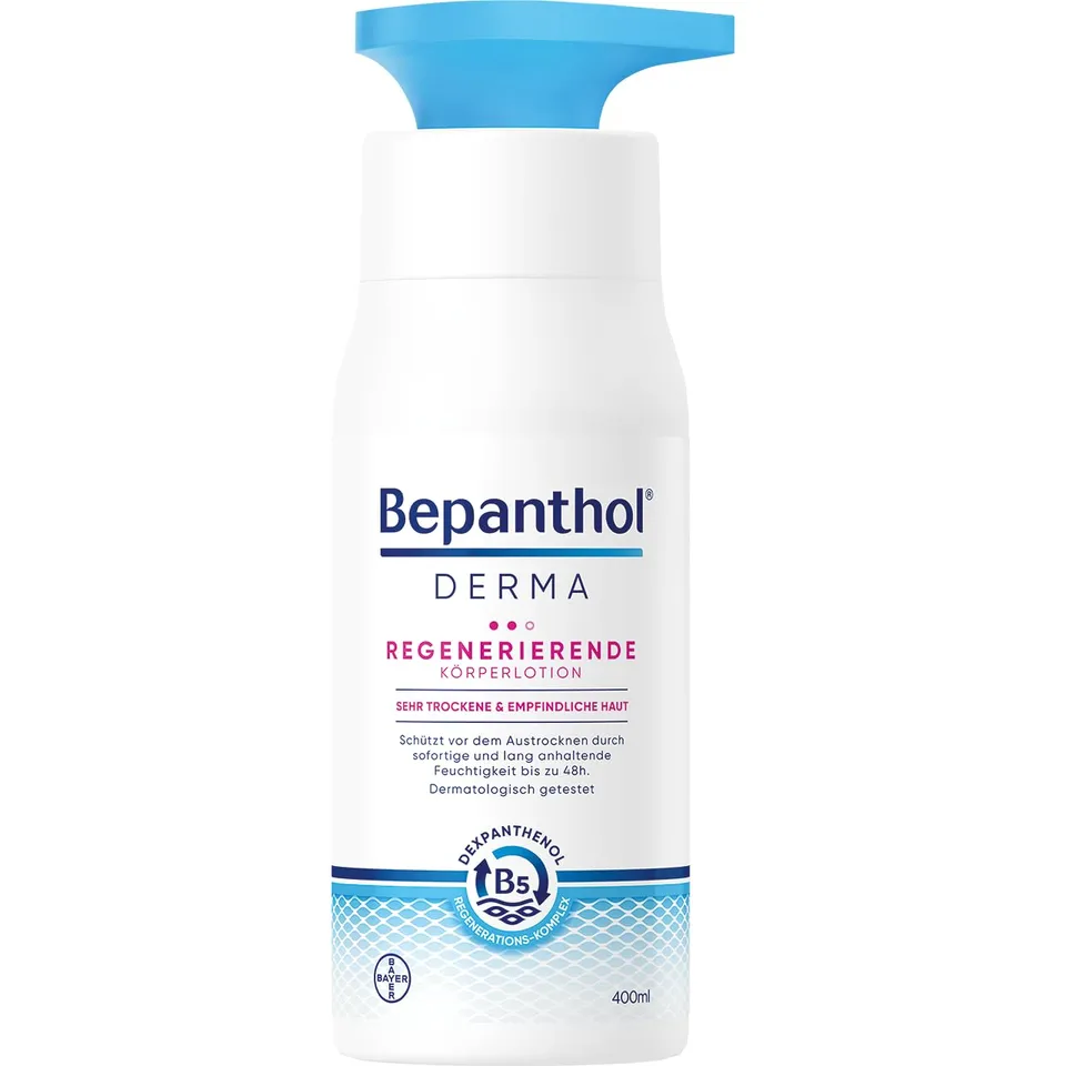 bepanthol-derma-regenerierende-k-rperlotion-400-ml-pumpspender-f-r-sehr-trockene image 1