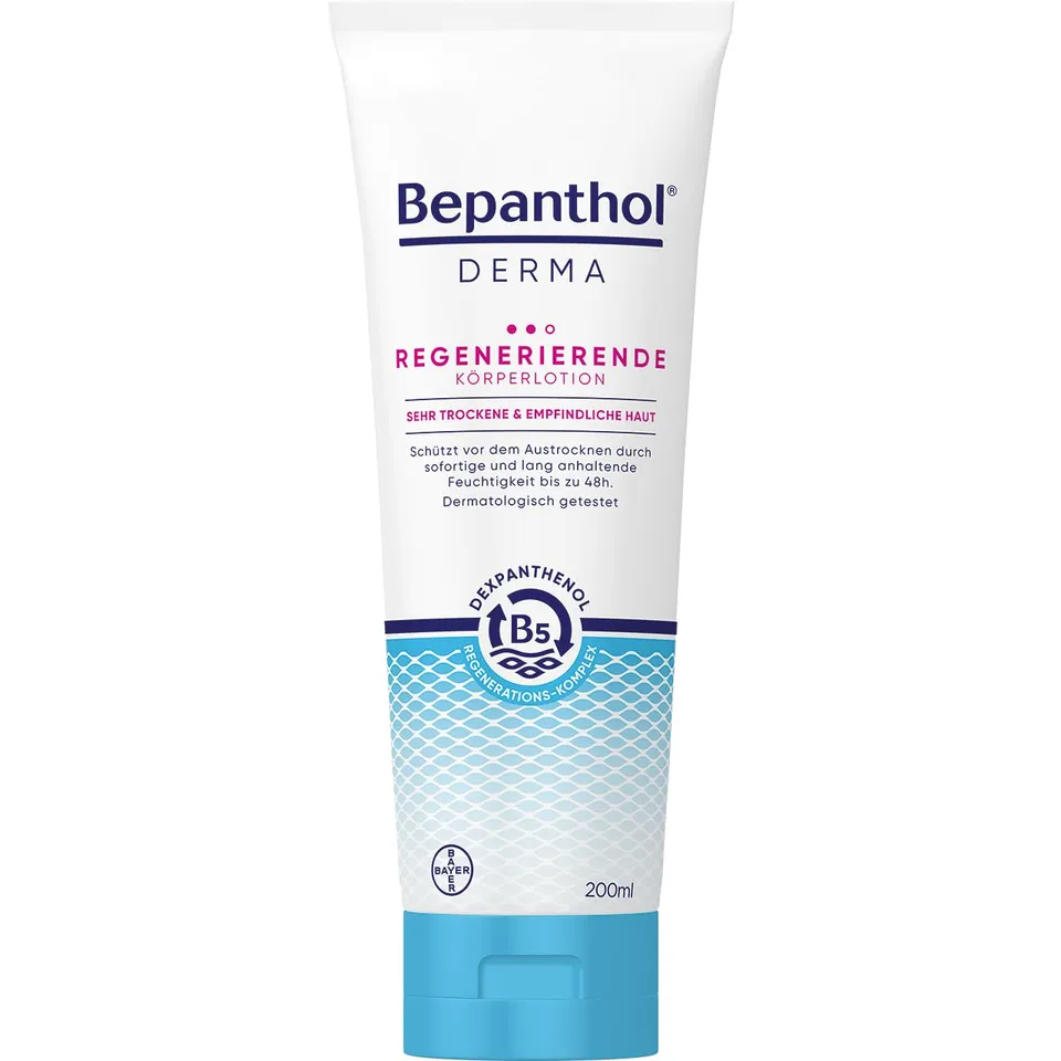bepanthen-bepanthol-derma-k-rperlotion-regenerierende-pflege-f-r-sehr-trockene-h image 1