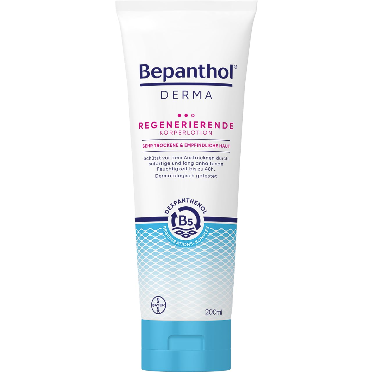 bepanthen-bepanthol-derma-k-rperlotion-regenerierende-pflege-f-r-sehr-trockene-h image 1